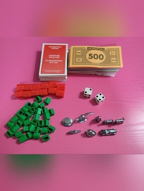 Monopoly Game Original Game Assorted Replacement Pieces (0858)